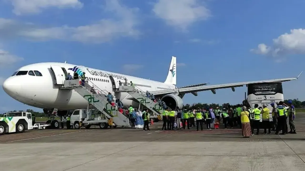 Garuda Indonesia Pastikan Pelayanan Haji Tetap Berkualitas Meskipun Menggunakan Pesawat Sewaan