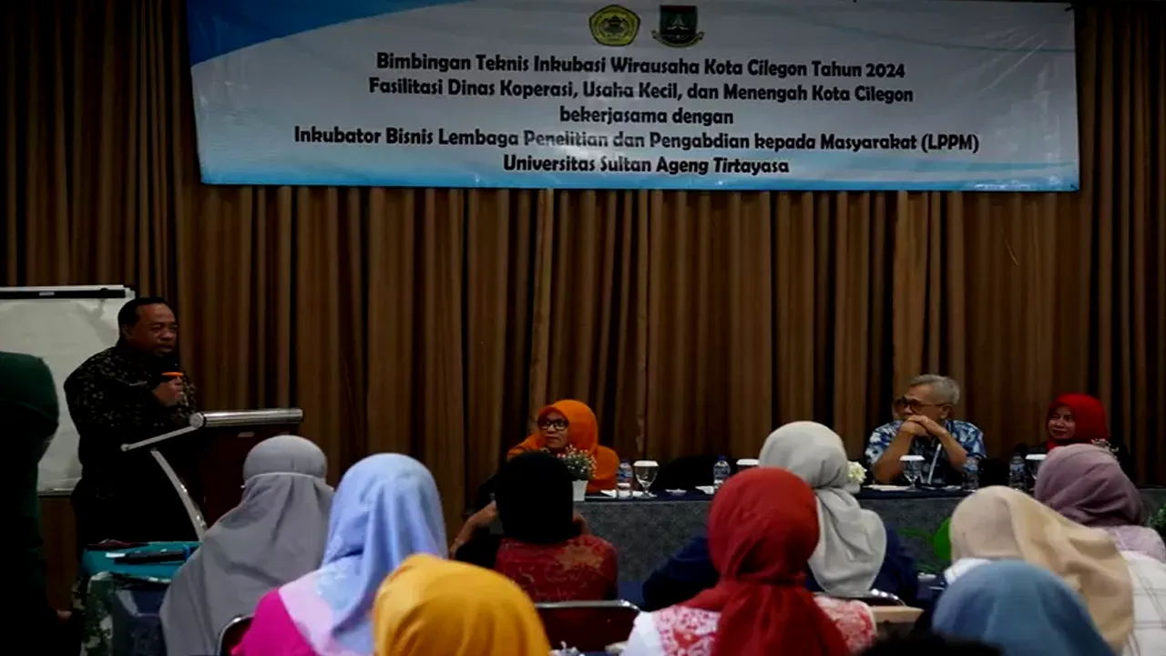 60 Pelaku UMKM Kota Cilegon Akan Dibimbing hingga Sukses dalam Inkubasi Bisnis